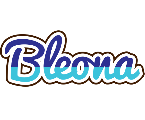 Bleona raining logo