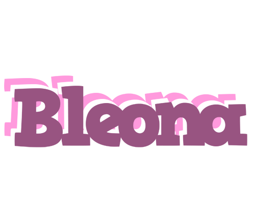 Bleona relaxing logo