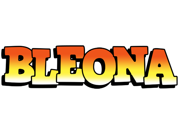 Bleona sunset logo