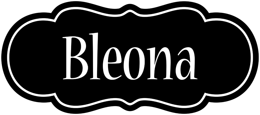 Bleona welcome logo