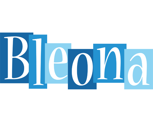 Bleona winter logo