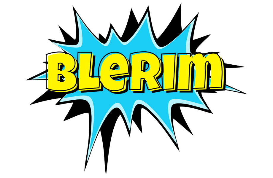 Blerim amazing logo