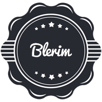 Blerim badge logo