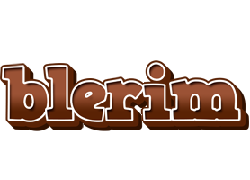 Blerim brownie logo