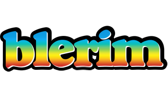 Blerim color logo