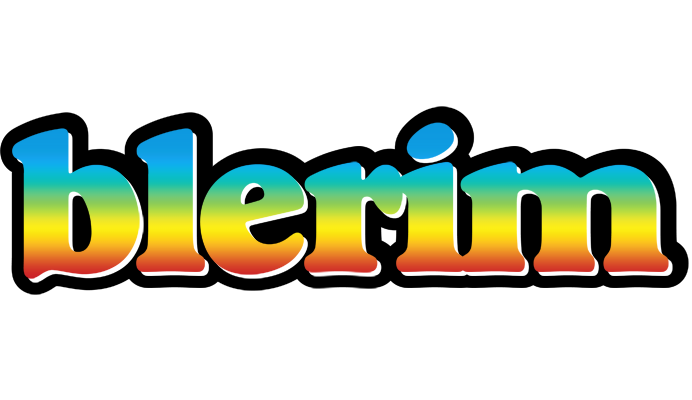 Blerim color logo