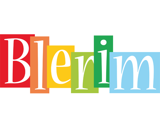 Blerim colors logo