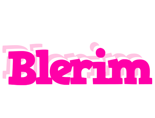 Blerim dancing logo