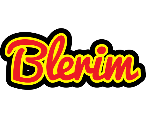 Blerim fireman logo