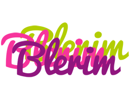 Blerim flowers logo