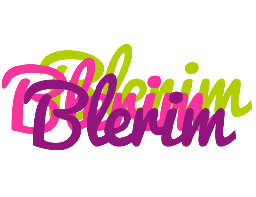 Blerim flowers logo