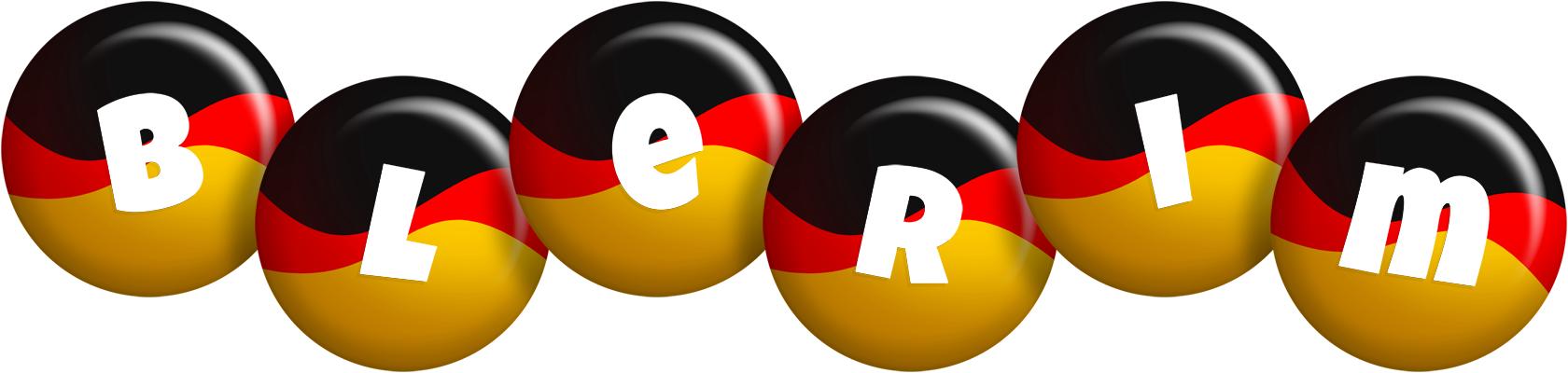 Blerim german logo