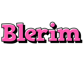 Blerim girlish logo