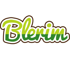 Blerim golfing logo