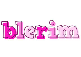 Blerim hello logo