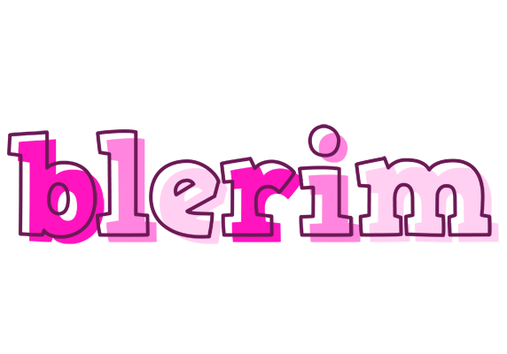 Blerim hello logo