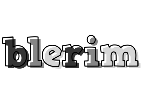 Blerim night logo