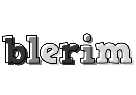 Blerim night logo