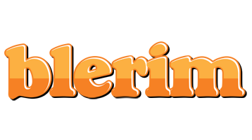 Blerim orange logo