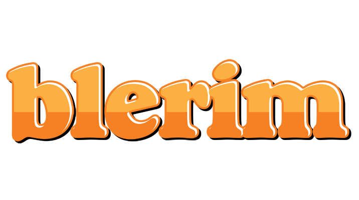 Blerim orange logo