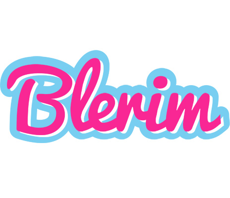 Blerim popstar logo