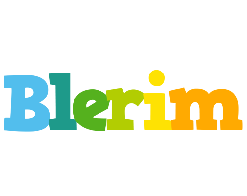 Blerim rainbows logo
