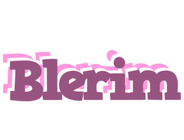 Blerim relaxing logo