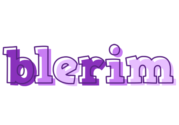 Blerim sensual logo