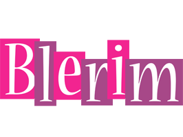 Blerim whine logo