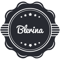 Blerina badge logo