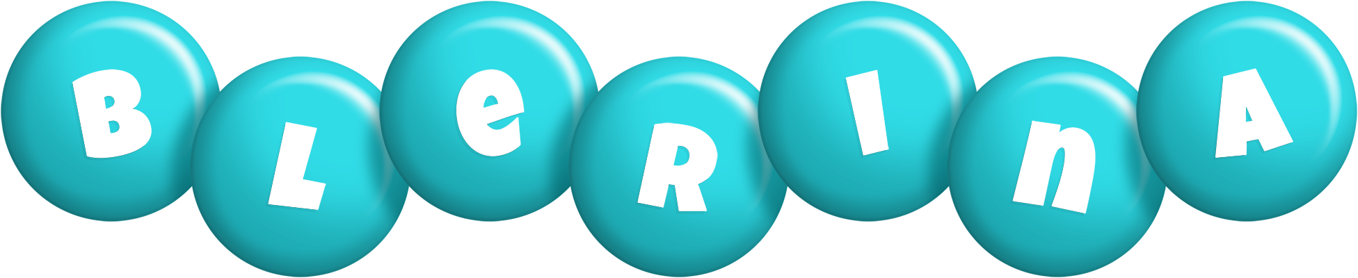 Blerina candy-azur logo