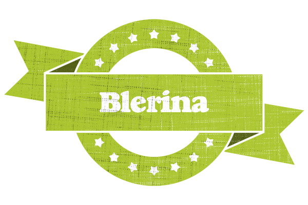 Blerina change logo