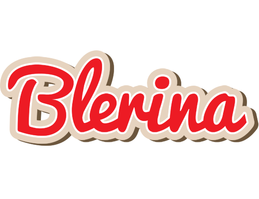 Blerina chocolate logo
