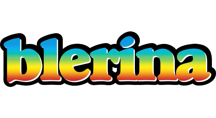 Blerina color logo