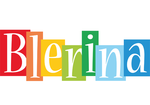 Blerina colors logo