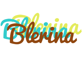 Blerina cupcake logo