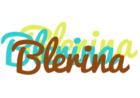 Blerina cupcake logo