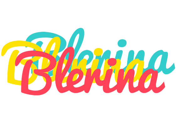Blerina disco logo