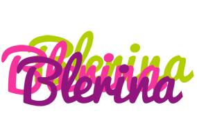 Blerina flowers logo