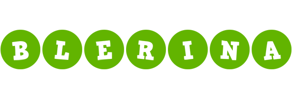 Blerina games logo