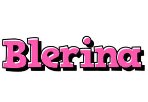 Blerina girlish logo