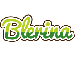 Blerina golfing logo