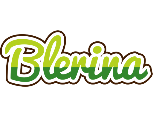 Blerina golfing logo