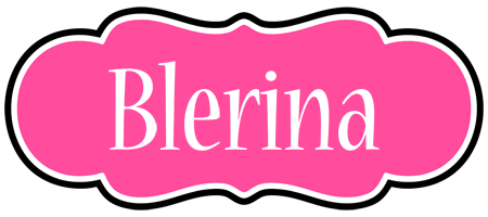 Blerina invitation logo