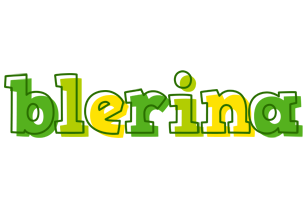 Blerina juice logo