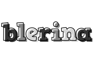 Blerina night logo