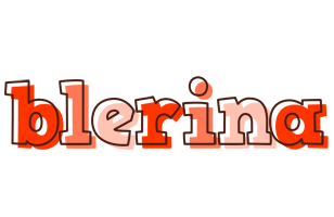 Blerina paint logo