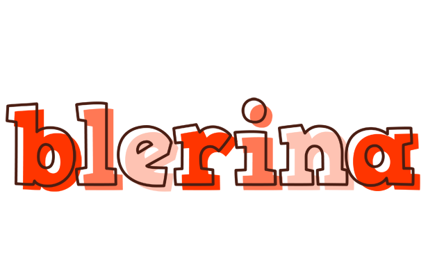 Blerina paint logo