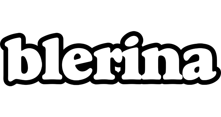 Blerina panda logo