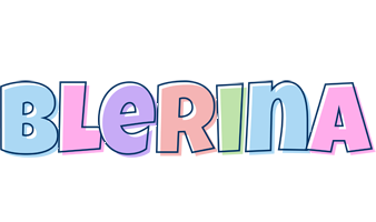 Blerina pastel logo